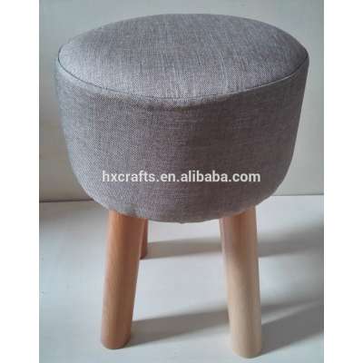 living room furniture padded round stool